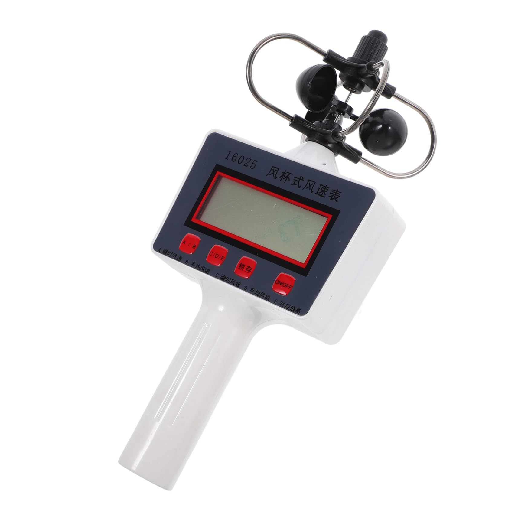 Anemómetro Digital Portátil de Mano con Pantalla LCD para Hvac