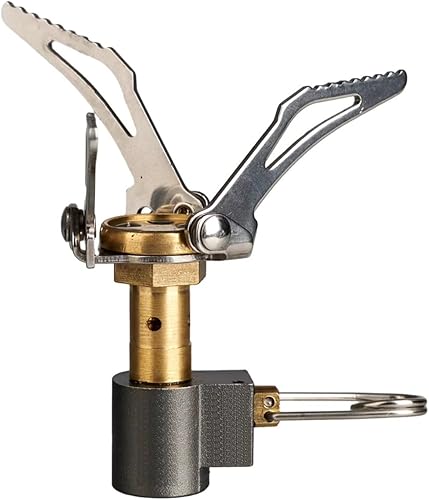 Estufa de gas al aire libre Quemador de camping Mini estufa plegable portátil Calentador de gas Horno de supervivencia Cabeza plegable Furance para