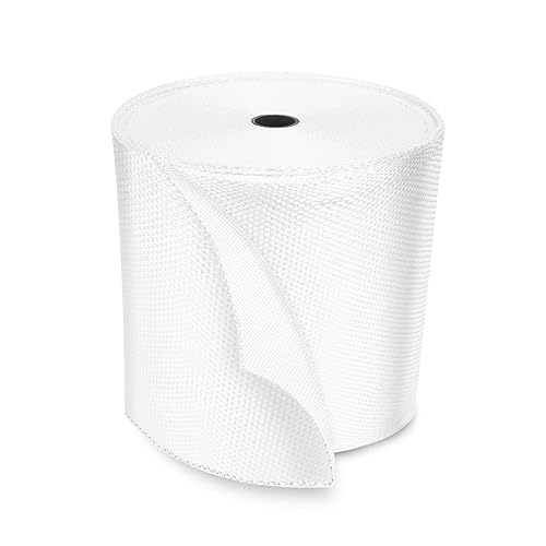 NEZUIBAN Cinta de tela de fibra de vidrio, 6 oz, 4 pulgadas de ancho por 50 yardas, cinta tejida de telas de fibra de vidrio