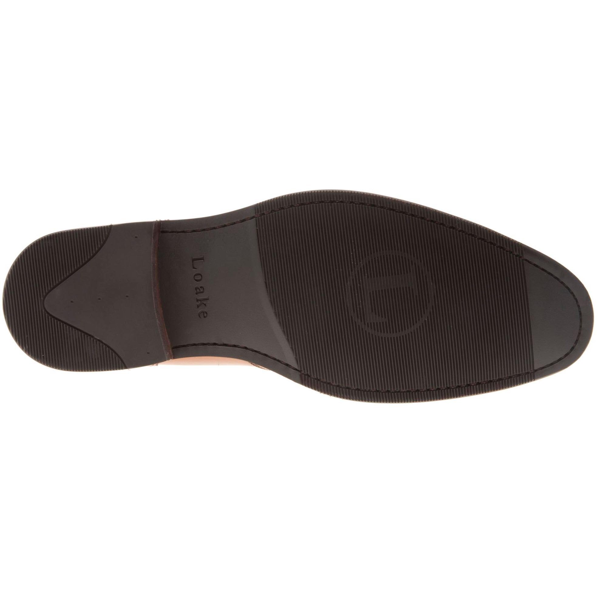 Loake Mens Hoskins Brogue Boots Tan