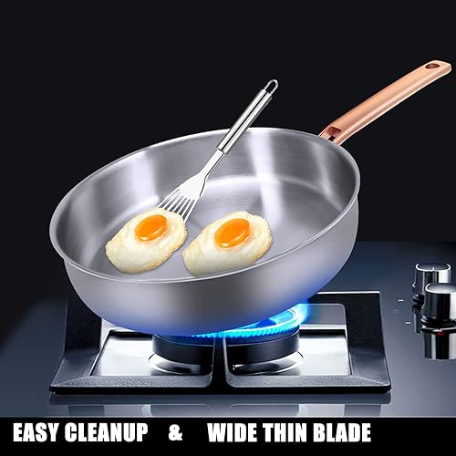 Miniatura 5 de Tenta Kitchen Espátula flexible para pescado, huevocarnealbóndiga (juego de 2 tornilleros)