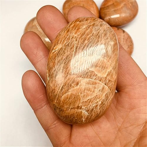 Miniatura 3 de GOSOU 60-100g Natural Crystal Solar Stone to Play with Energy Healing Size  160-170g