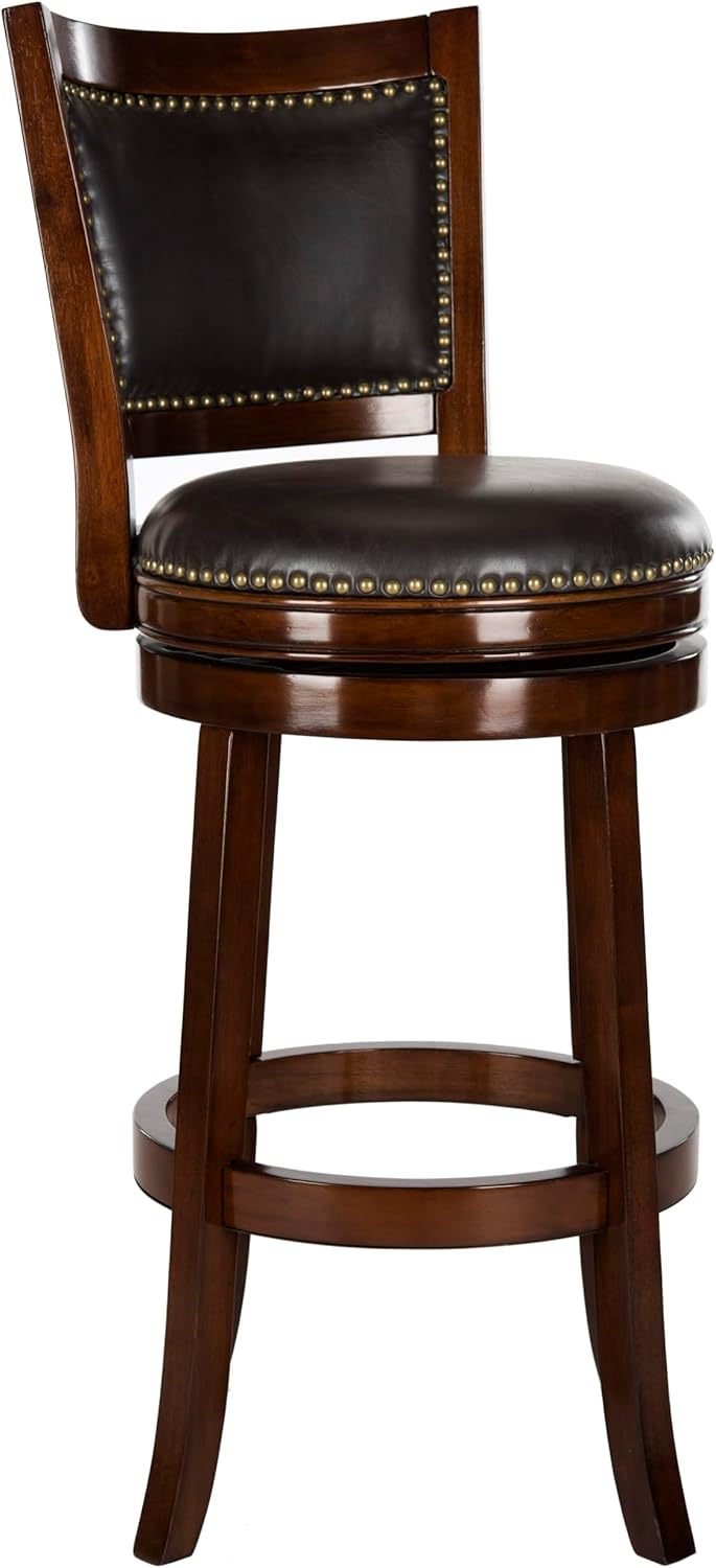Safavieh Home Collection Lazzaro Sierra Brown 29-inch Bar Stool
