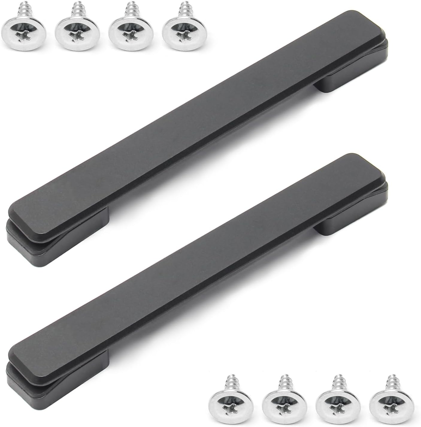 MroMax 2Pcs Luggage Handles Replacement, 7.95" x 0.98" (L x W)