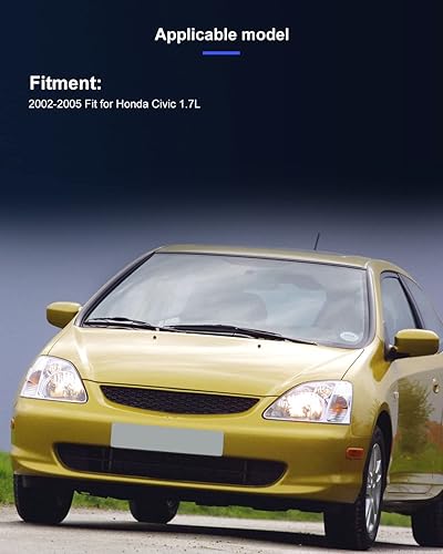 Miniatura 6 de ECCPP 2002 2003 2004 2005 Reemplazo para compresor de aire acondicionado Honda Civic 1.7L CO 4914AC