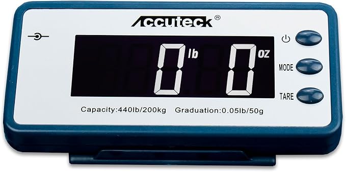 Báscula postal industrial digital 440 lb ACCUTECK miniatura 5