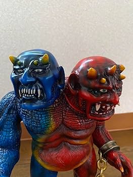 YABANJIN 　野蛮人　シカルナ工房　ソフビ Amazon.co.jp: SX.TOY YABANJIN 白/青/紫 ソフビ 野蛮人