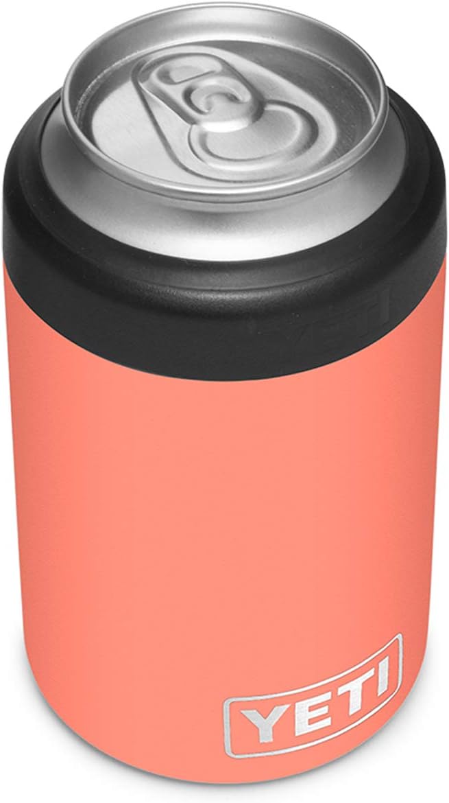 YETI Rambler 12 oz. Colster Can Insulator for Standard Size Cans, Coral