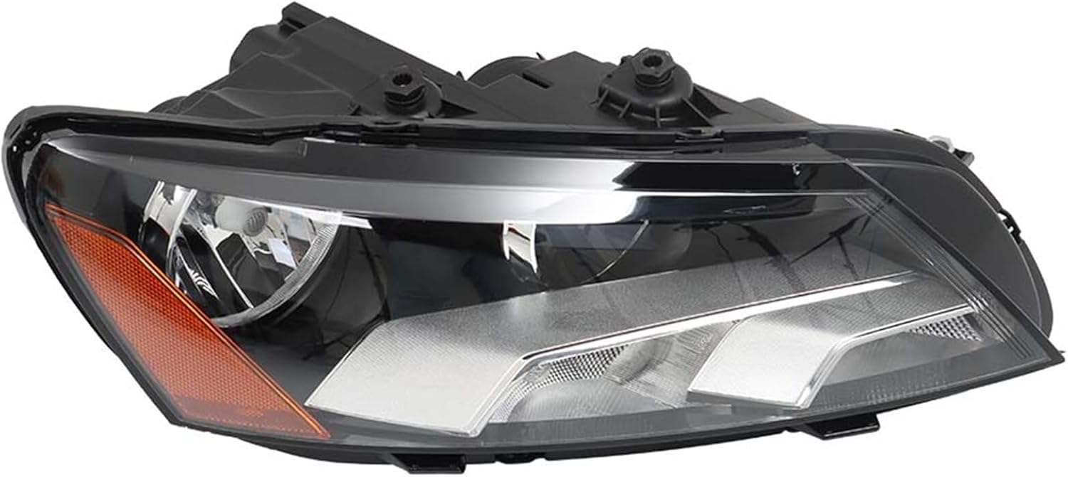 munirater Headlight Assembly Replacement for Pa-ssat 2012 2013 2014 2015 Right Headlamp Halogen Passenger Side 561941006D