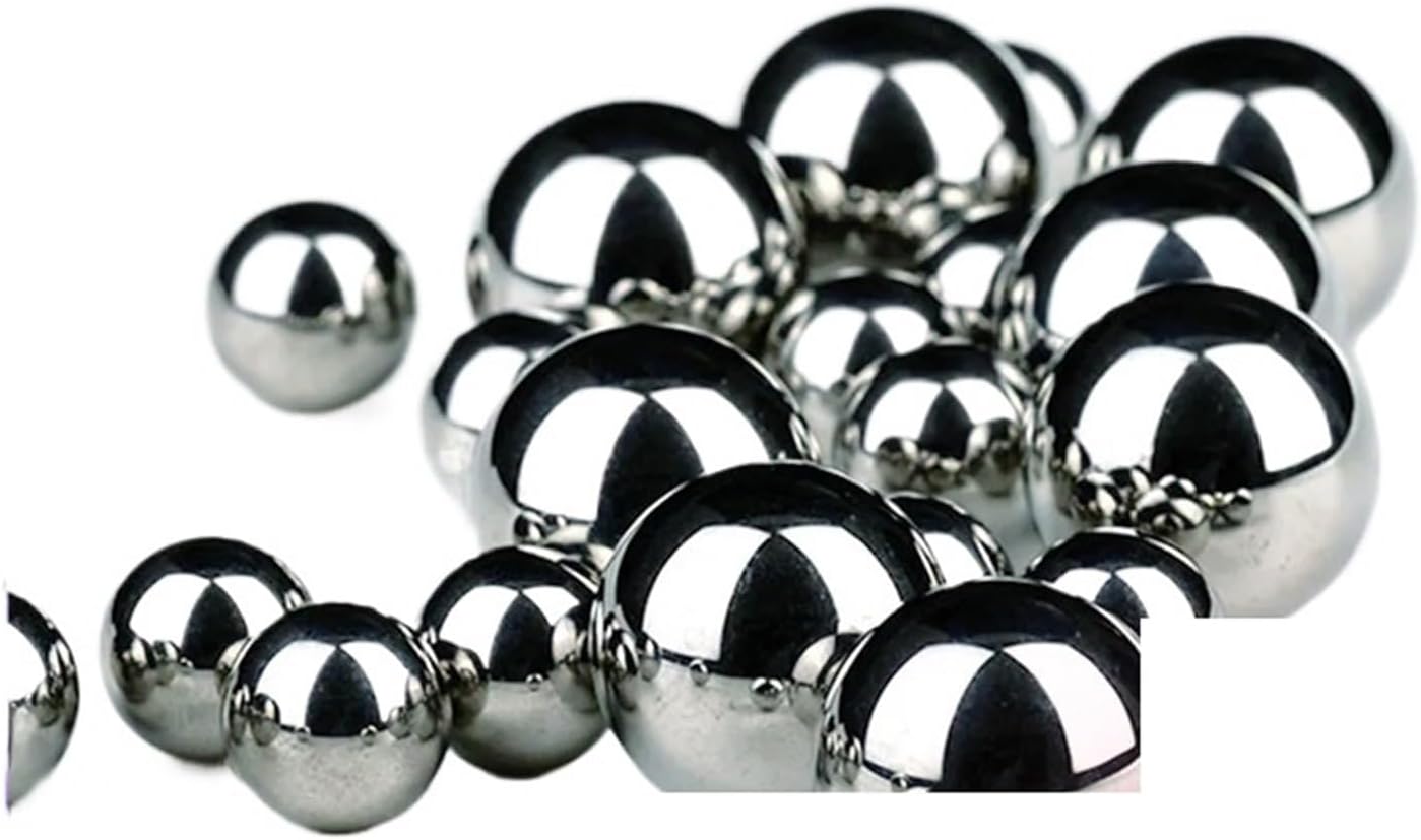 YG6 Carbide Ball Steel Ball 1.5mm/1.588mm-20mm High Precision Bearing Ball Solid Round Bead for Squeezing Punching Holes(20mm(1pcs))