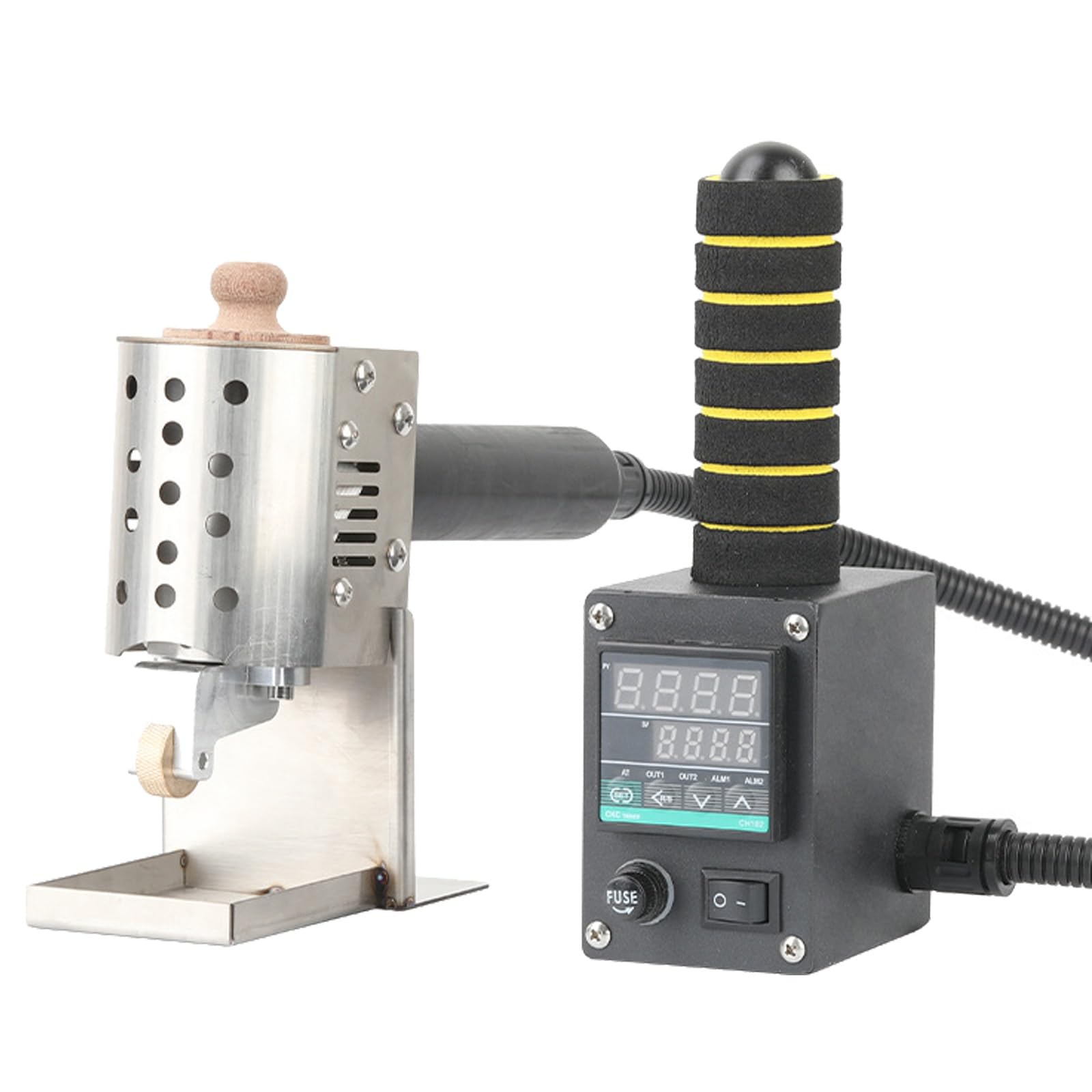 Pistolet do klejenia na gorąco, regulowany dozownik temperatury 150 W 50-300℃, 50 ml/150 ml aplikator kleju do pakowania i klejenia skóry