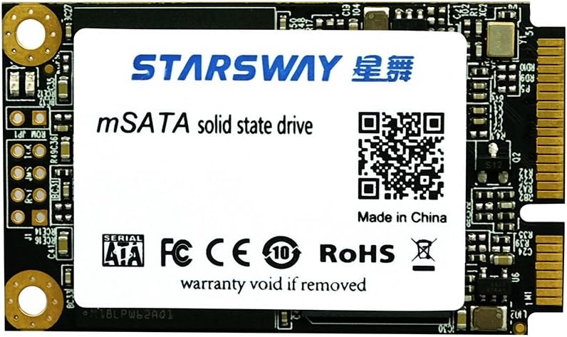 Satrsway 128GB mSATA III Solid State Drive (SSD) with Read Up to 500MB/s- SDSSD