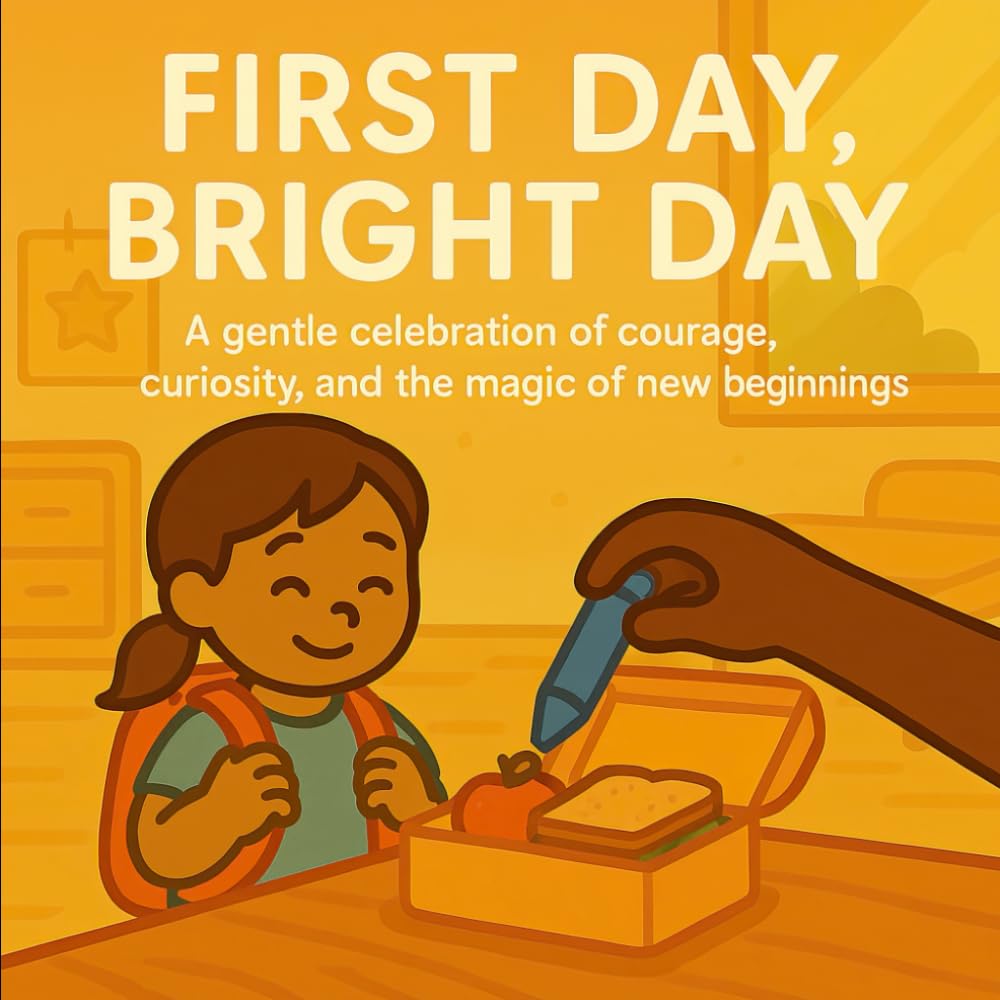 First Day, Bright Day: A gentle celebration of courage, curiosity, and the magic of new beginnings.