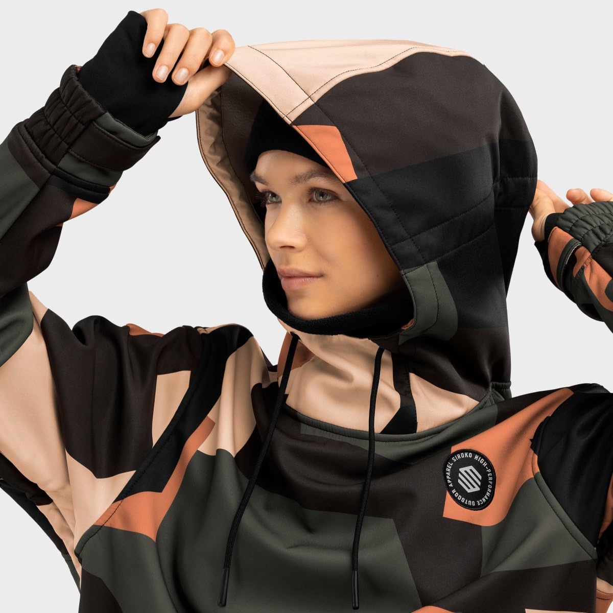 SIROKO - Giacca da Snowboard da Donna W1-W Sandboard