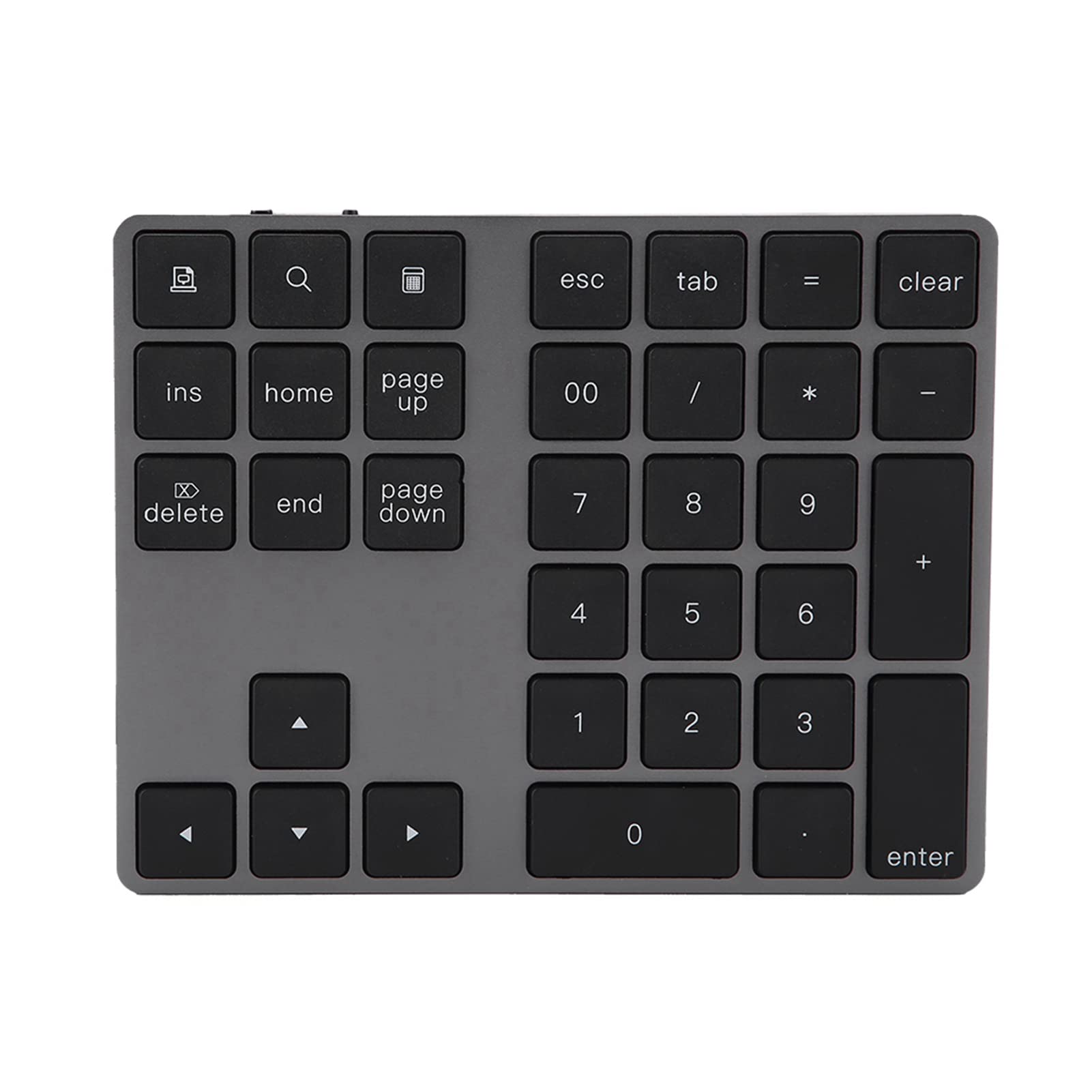 Tastierino Numerico a 34 Tasti, Bluetooth Wireless Tastierino Numerico, Supporto per Wins, per IOS, per Android, Tastiera per Immissione Dati con Tastierino Numerico contabilità