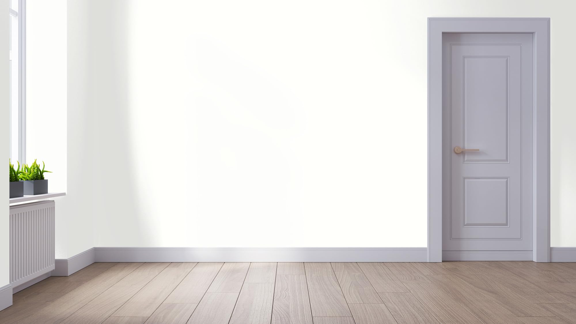 WALLCOVER hochwertige Wandfarbe für Innen | Weiß, Milchweiß | 5L für 40m² | Hochdeckende Innenfarbe Matt (Klasse 1) | Profi Qualität aus Deutschland