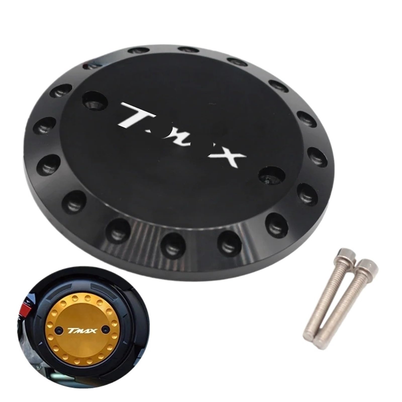 Cubierta de estator motor TMAX 530 protector cárter accesorios 2008-2016 7