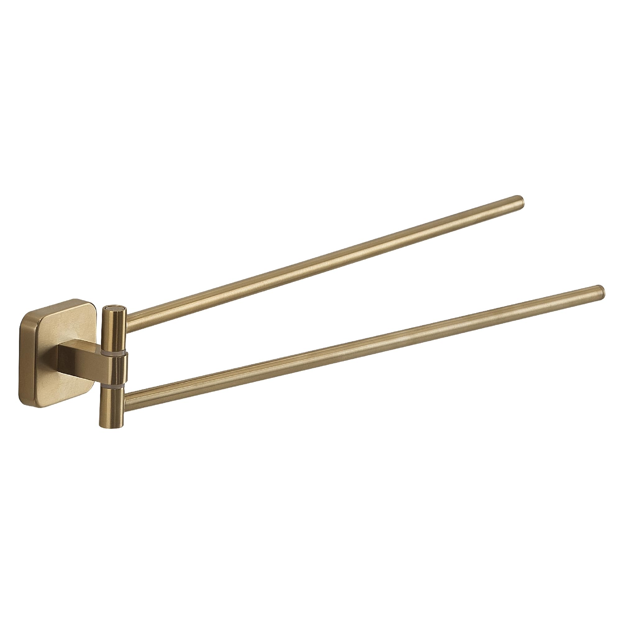Gedy Matte Gold Double Articulated Towel Rail Tonga Gold Matt