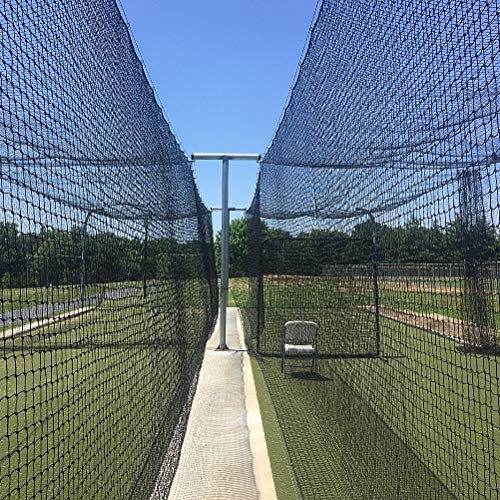 Aoneky Polyethylene 10x10x35ft Twisted Knotted Baseball Batting Cage