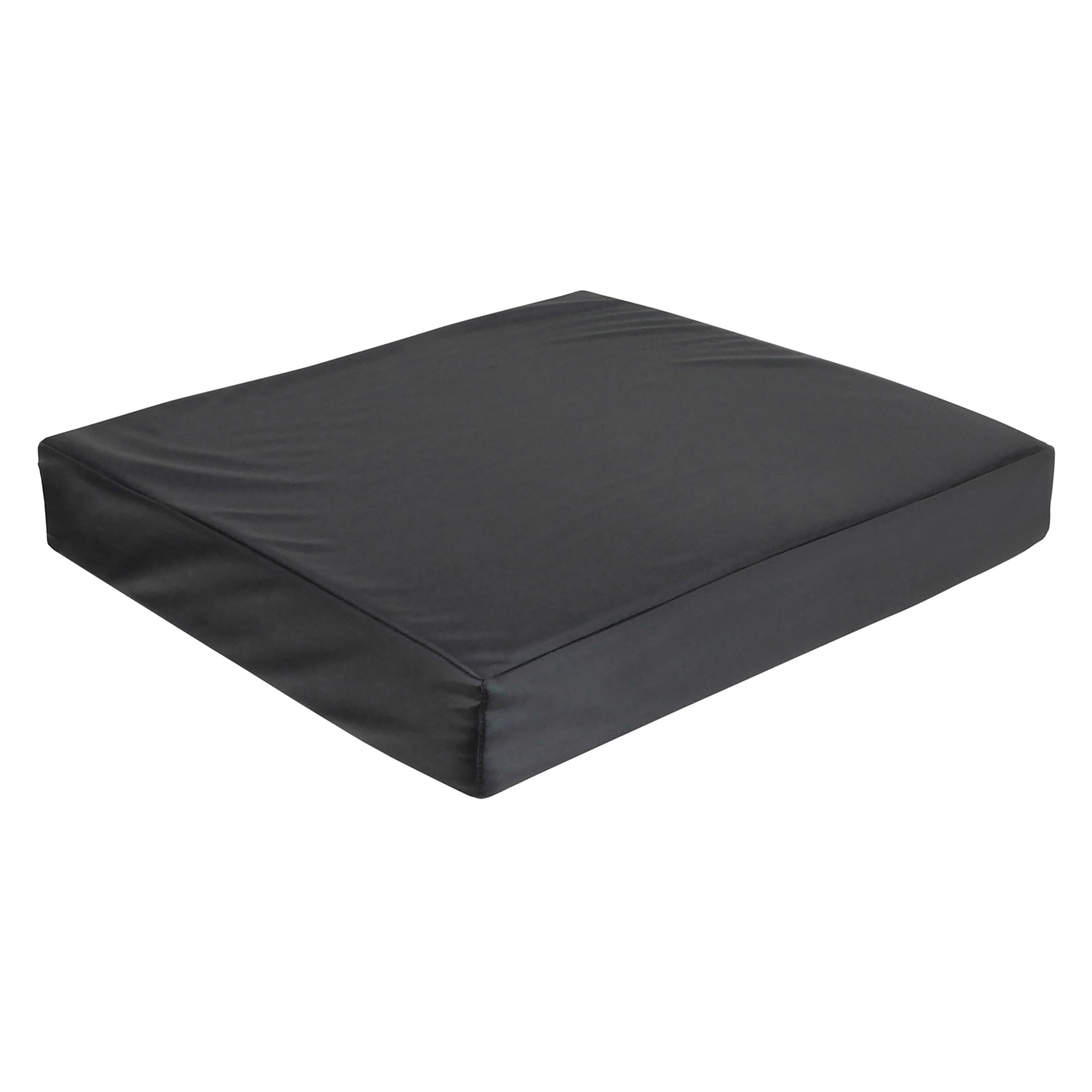 Aidapt Memory Foam Wheelchair Cushion – Vinyl‑Covered, Wipe‑Clean Seat Pad with Fixing Straps, Extra Comfort & Support for Wheelchairs, Chairs, Cars & Everyday Use