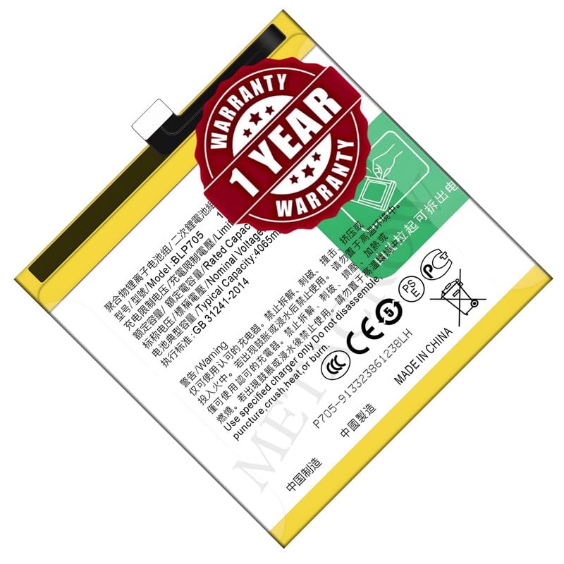 Image of Original BLP705 Battery Compatible for Oppo Reno 10X Zoom (CPH1919, PCCM00) - (4065mAh) - 1 Year Warranty JK1