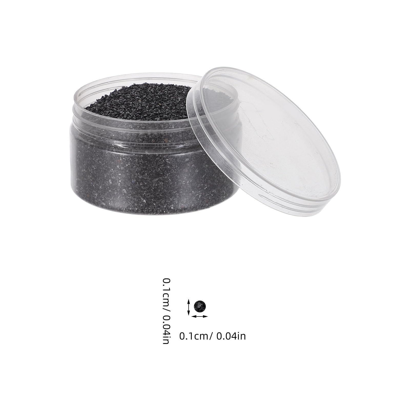 1 caja de carburo de silicio negro de malla 24-1,1 lb. Abrasivo industrial de carburo extra grueso para pulidoras de rocas, ideal para moler materiales duros, pulir piedras, arenar metal y
