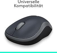 Logitech M185 vezeték nélküli egér, 1000 DPI, 12 hónapos akkumulátor - szürke 7