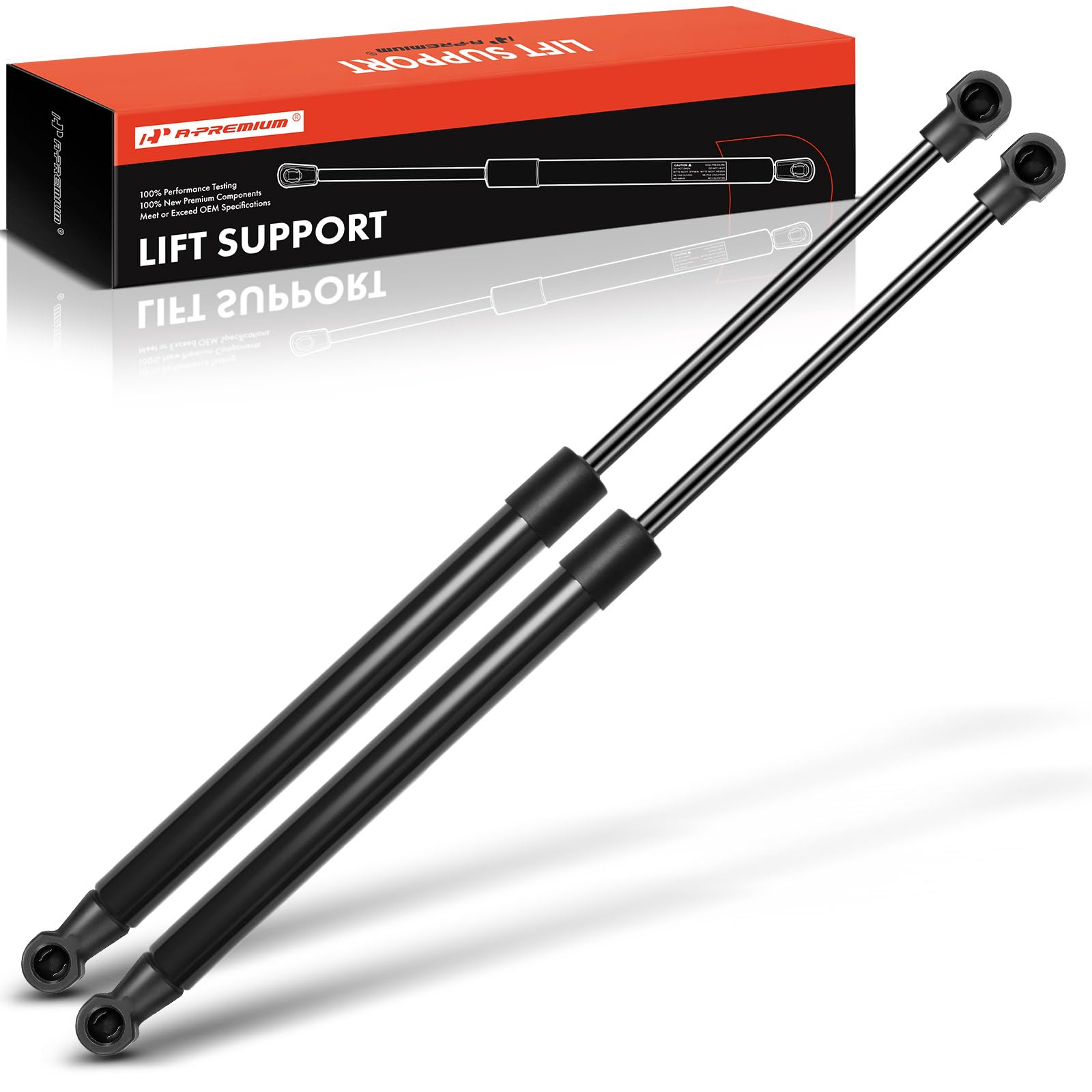 Photo 1 of A-Premium Rear Tailgate Lift Supports Shock Struts Compatible with Volkswagen Golf Golf R 2013-2017 GTI 2010 2015-2017 Golf Alltrack 2017 2-PC Set Extended Length 20.91 Inches only