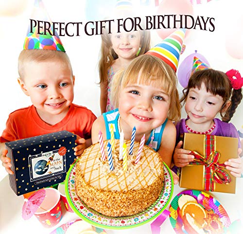 Galaxy Bath Bombs For Kids With Toys Inside - Organic Bubble Bath Fizzies With Educational Outer Space Planet Surprises. Gentle And Kids Friendly Bubble Bath Fizzy, Birthday Gift For Boys, Girl #TOP4