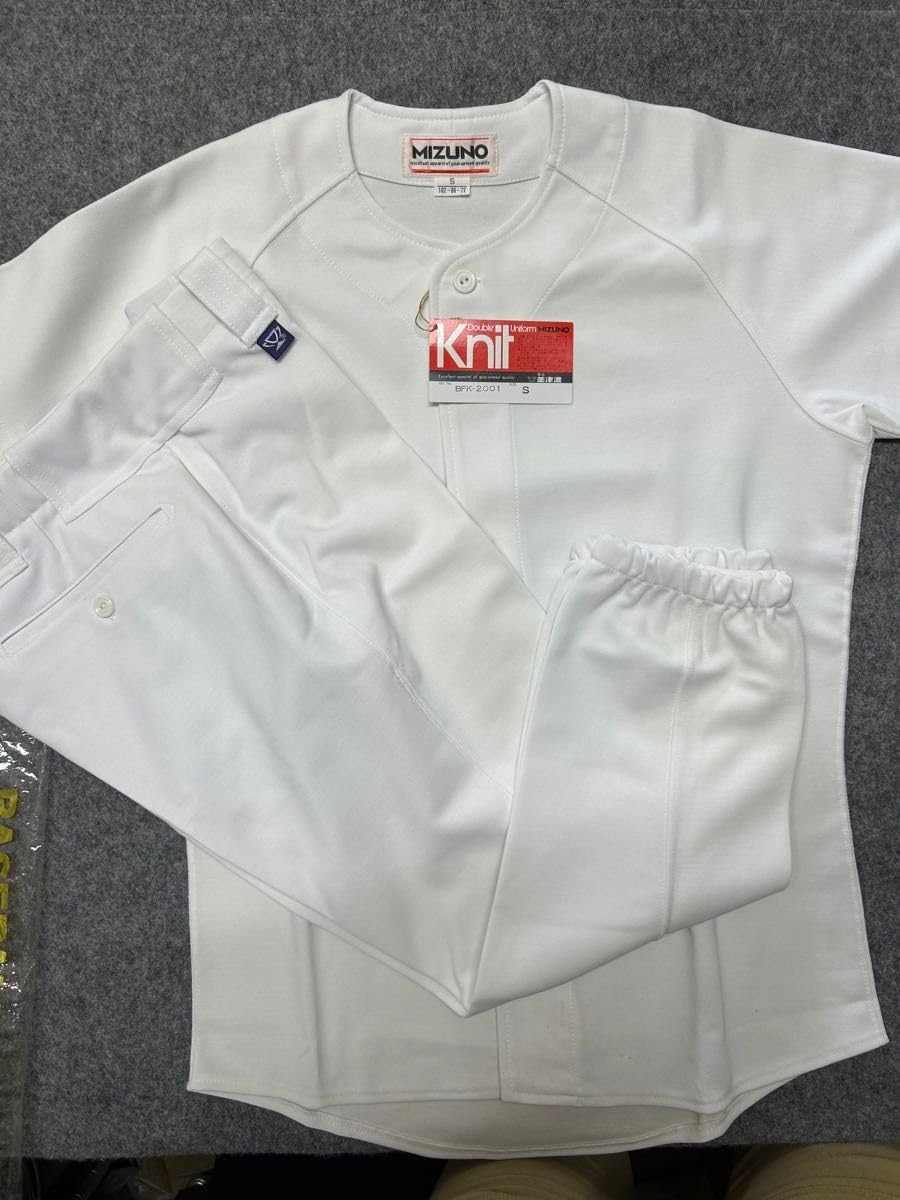 Amazon.co.jp: 美津濃 ミズノ レトロ野球ユニフォーム上下組 白 半