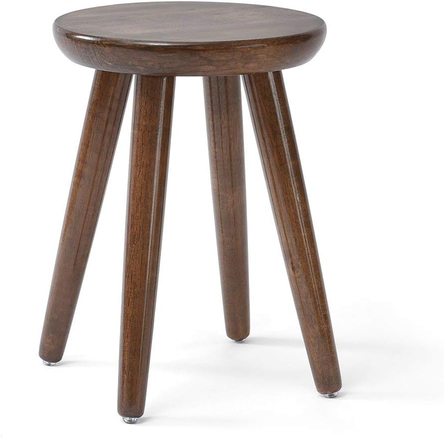 YLCJ Stool Kitchen Dining Room Chair Round Stool Changeable Wooden