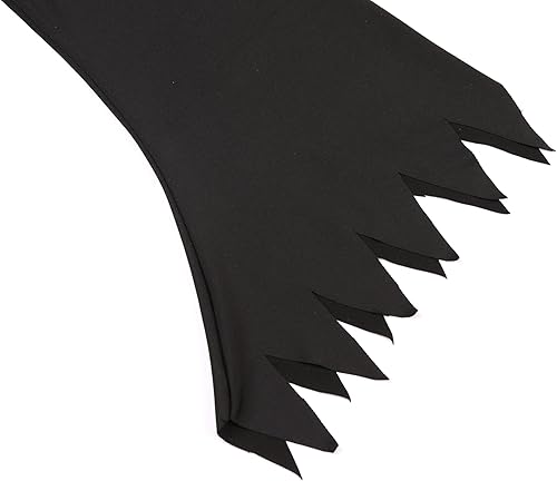 Miniatura 5 de Doxrmuru Disfraz de la parca para niños, disfraz de Halloween con ojos rojos iluminados