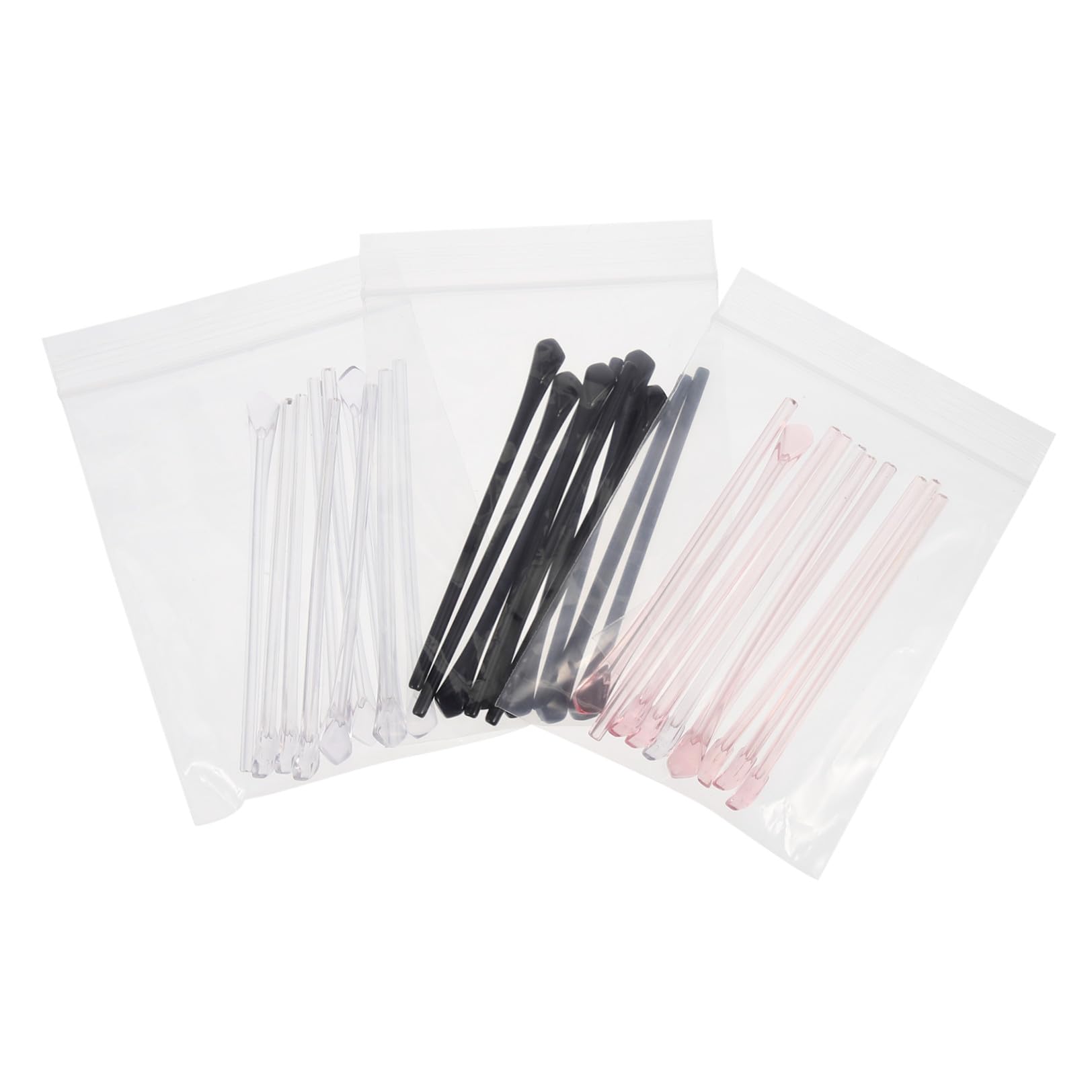 Beavorty 75 Paires ensembles de jambes de lunettes vintage crochets d'oreilles pour lunettes chaussettes anti-dérapantes sunglasses verres embouts de antidérapants Gel de silice