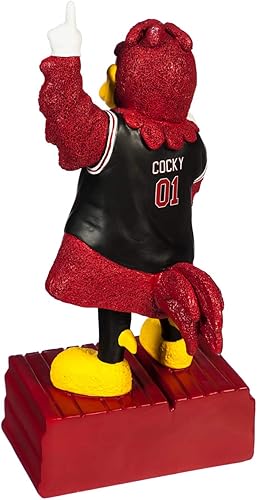 Miniatura 2 de Team Sports America Estatua de mascota colorida divertida de la NCAA de la Universidad de Carolina del Sur, 12 pulgadas de alto