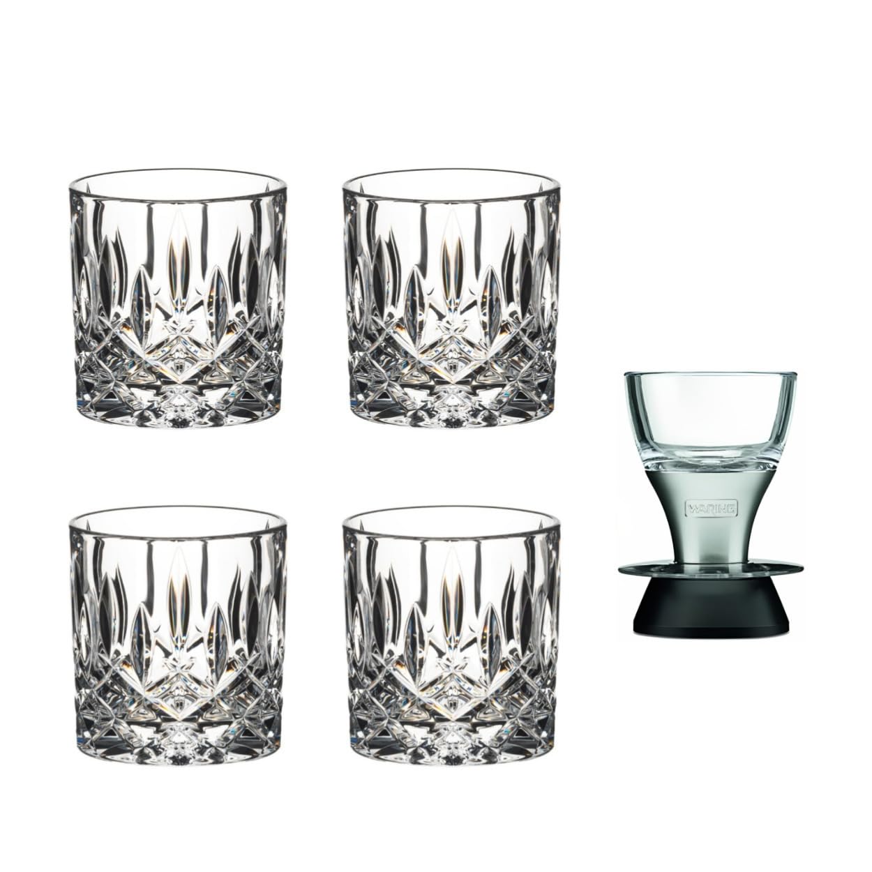 Verres Spey Single Old Fashioned Riedel et aérateur de vin, le coffret cadeau idéal