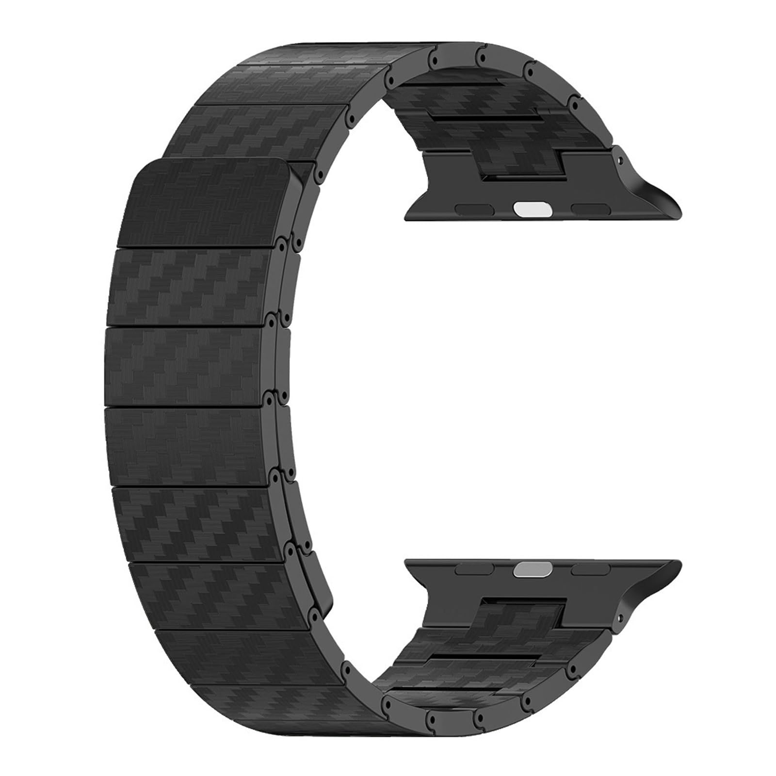 Bracelet magnétique en fibre de carbone pour Apple Watch Ultra 49mm Band S10 46mm 45/42/44mm 38/40/41mm Bracelet homme pour IWatch Series 10 9 8 7 6 5 Se 4 bracelets de montre