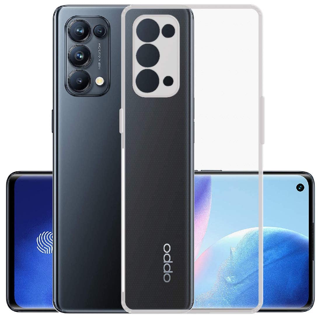 Amagav Soft Silicone Transparent Mobile Back Cover Compatible for Oppo Reno 5 Pro & Oppo Reno 5Pro 5G (B08VGG1FR7) Amazon Price History, Amazon Price Tracker