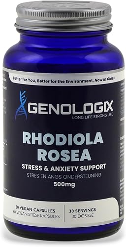 500mg Rhodiola Rosea 60 Capsules