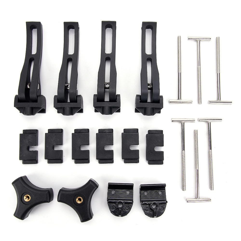 R-timer Tonneau Cover Clamps T-Bolt Latches for Tesla Cybertruck
