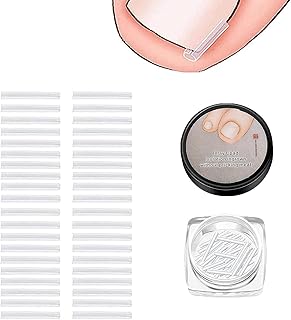 Toenail Correction Strips Brace Kit,20Pcs Clear Ingrown Toenail Corrector Ingrown Toenail Treatment Strips Toenail Straightener Strips Toenail Correction Patches Recover Clips for Women Men Foot Care