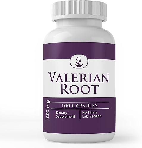 PURE ORIGINAL INGREDIENTS Raíz de valeriana, (100 cápsulas) siempre pura, sin aditivos ni rellenos, verificado por laboratorio