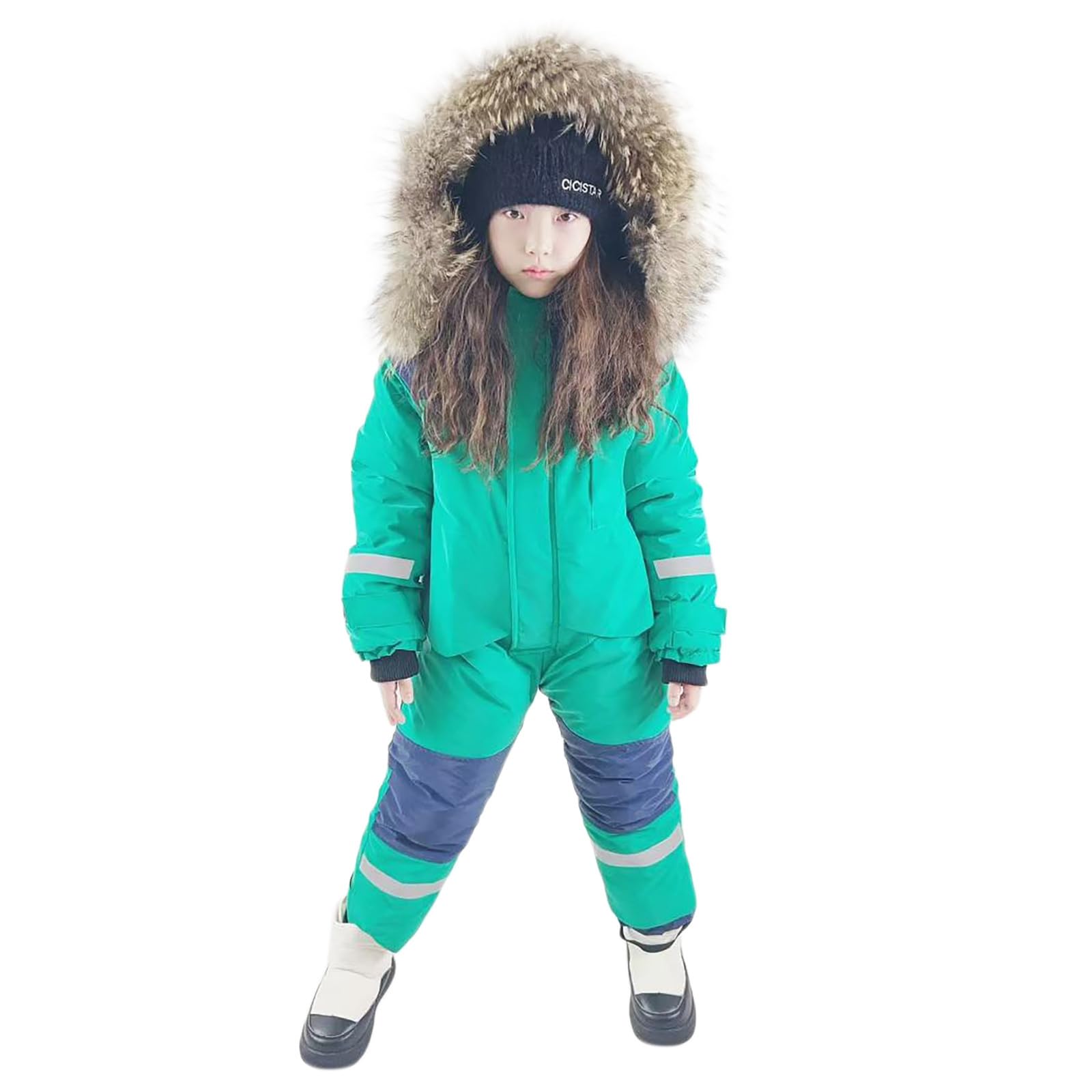 Générique Bébé Combinaison De Neige Polaire Barboteuse Fille 18 Mois Lot Body Bebe 0-3 Doudoune Garçon À Capuche Pieds Fermeture Éclair Survêtement Veste Chaud Filles