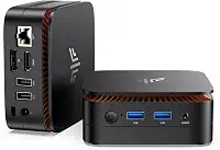KAMRUI Mini computador Essenx E1 com processador N150, 16GB DDR4 512GB M.2 SSD Mini PC, suporte para PC pequeno Dual 4K, WiFi, Ethernet, Bluetooth, Mini Desktop PC para empresas