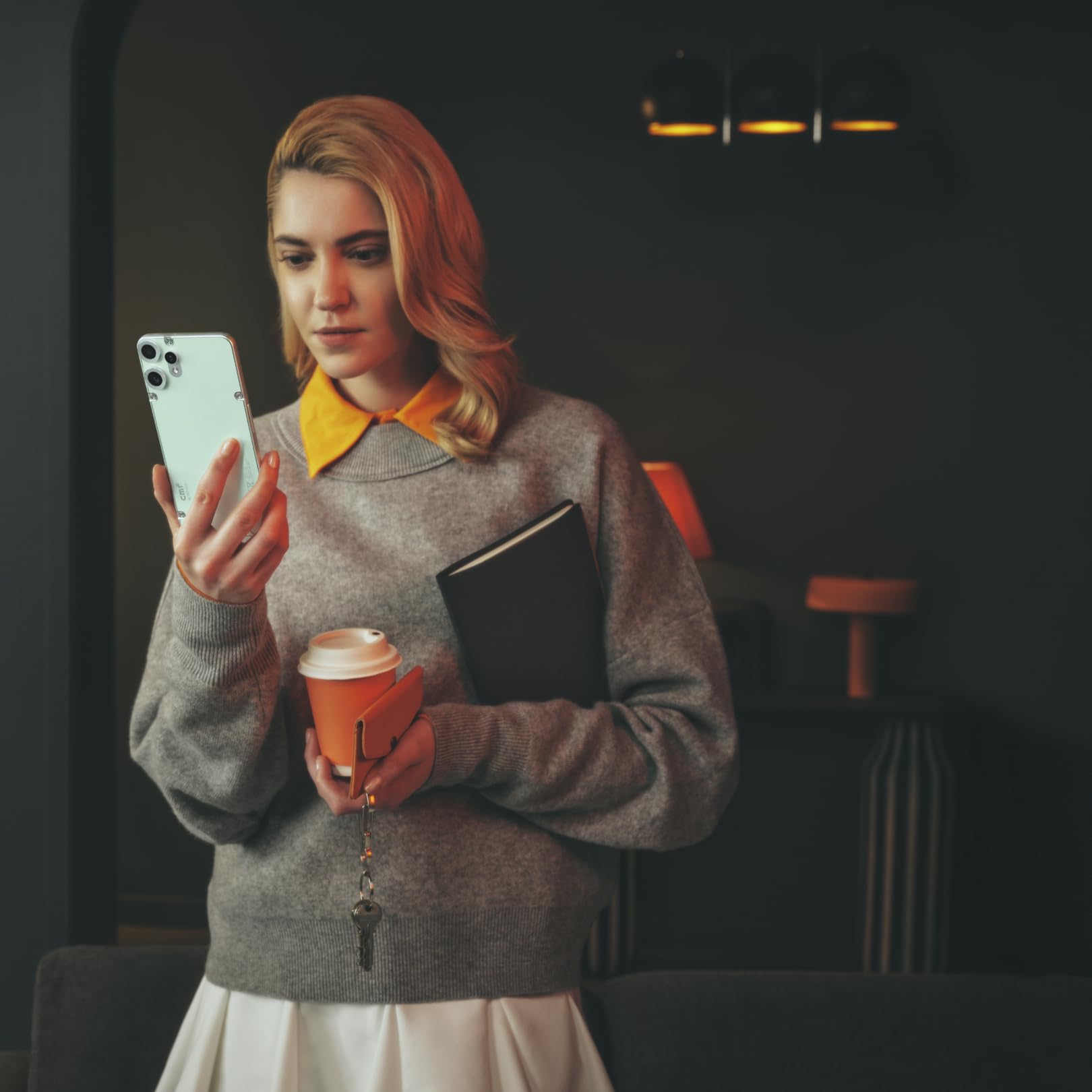 CMF Phone 2 Pro 128GB – Smartphone 5G con Fotocamera da 50MP e Zoom 20x, Display AMOLED FHD+ 6,77" a 120Hz, Batteria da 5000mAh e Nothing OS 3.2 – Verde chiaro