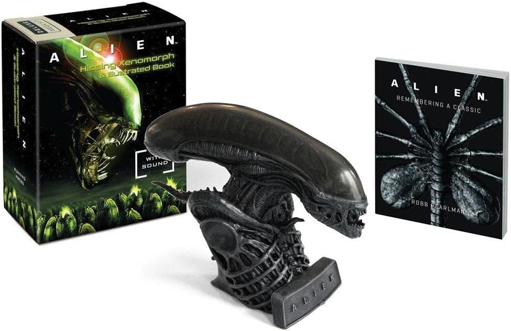 Alien: Hissing Xenomorph and Illustrated Book: With Sound!