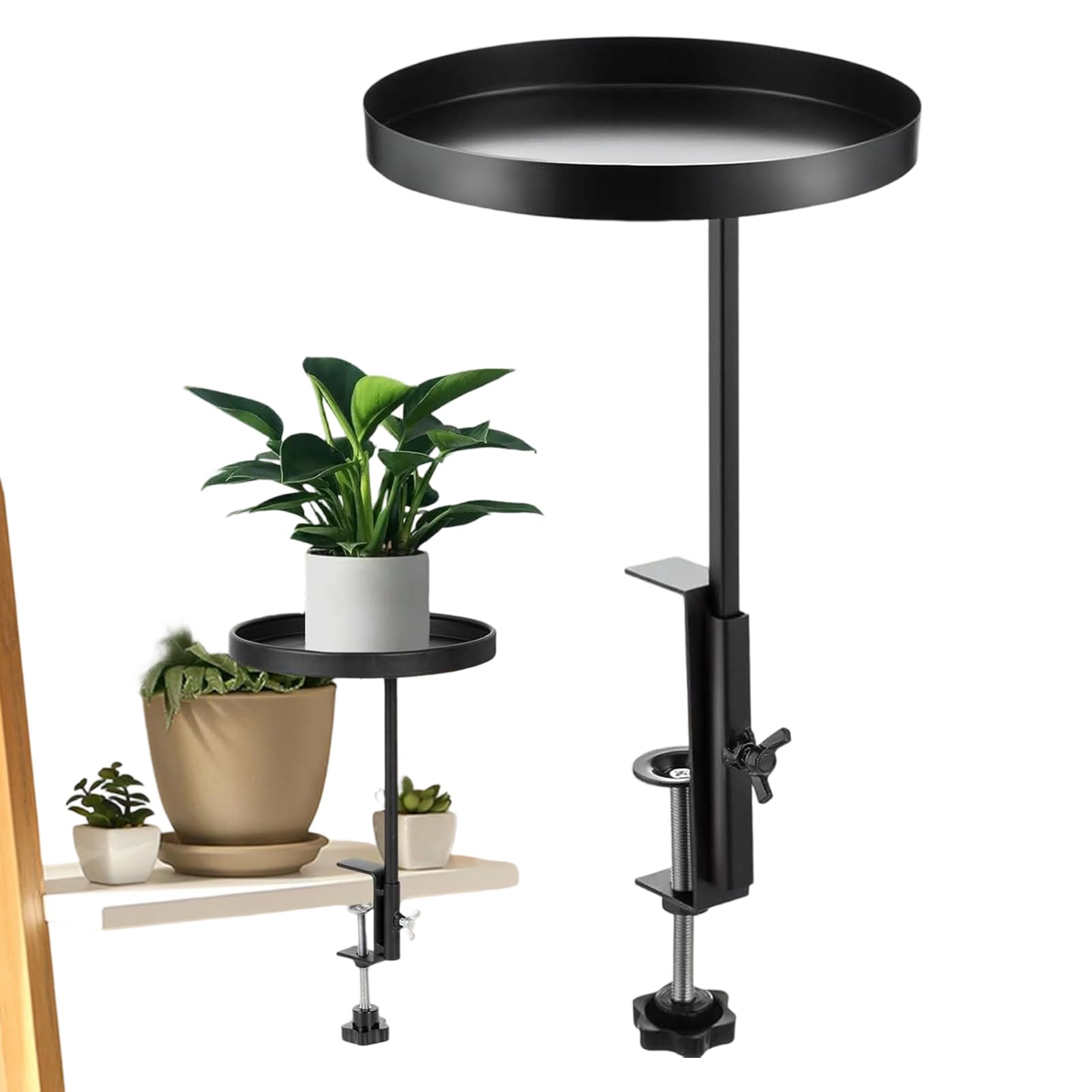 Étagère murale en métal robuste gain de place salon