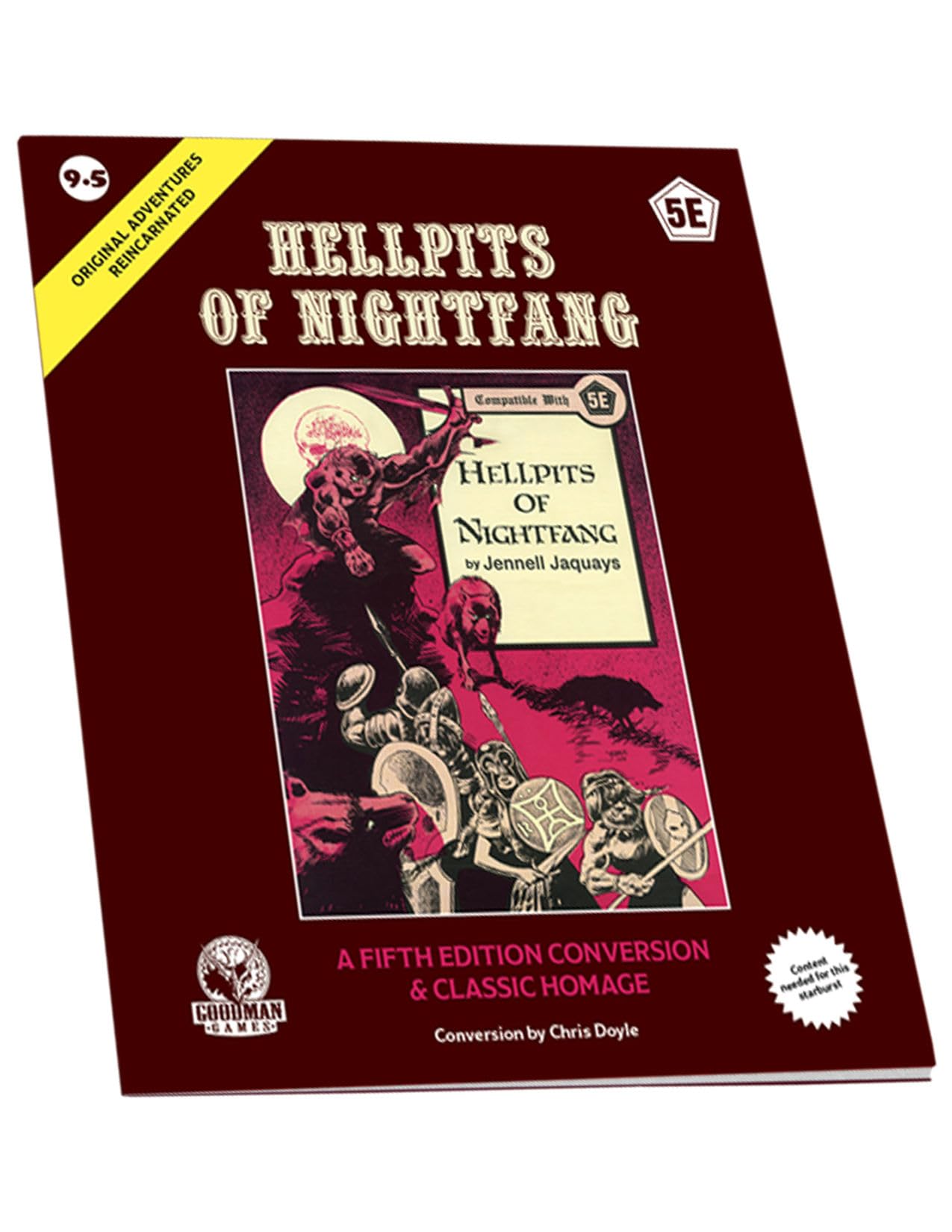 OAR 9.5: Hellpits of NightFang (5E) (Original Adventures Reincarnated-oar, 9.5)
