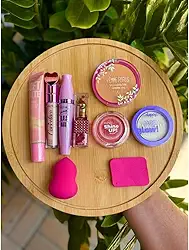 Kit Make Diária - Maquiagem para o dia a dia - 7 produtos em um único kit -Maquiagem