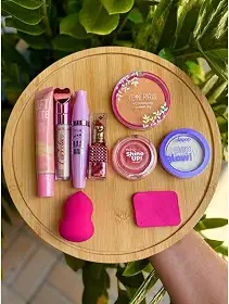 Kit Make Diária - Maquiagem para o dia a dia - 7 produtos em um único kit -Maquiagem