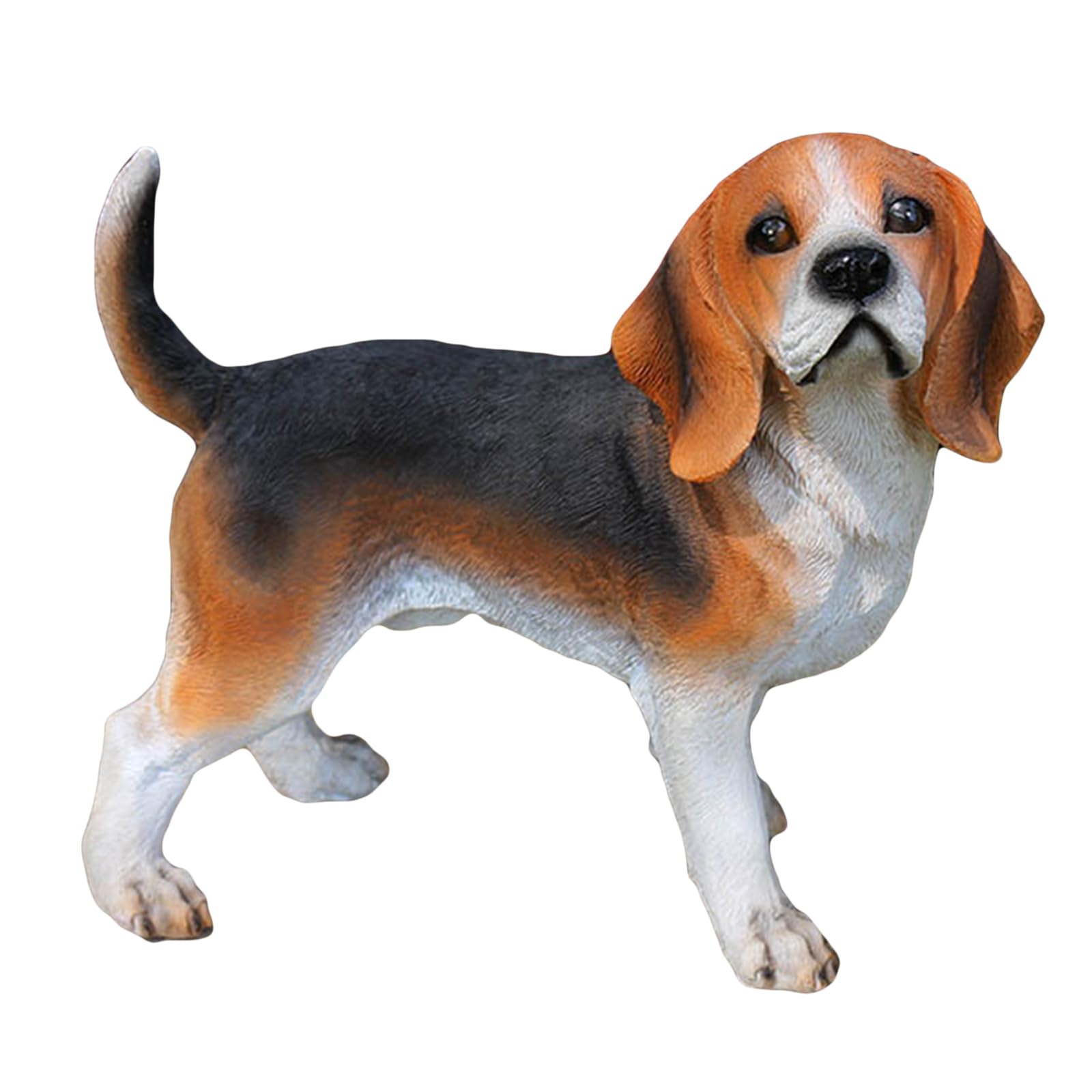 Ozdoby Ogrodowe W Kształcie Psa, Figurka Beagle Na Zewnątrz, Wodoodporna Rzeźba Z Żywicy Na Taras, Balkon, Trawnik, Dekoracje Pamiątkowe Dla Psów